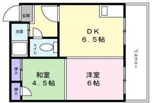 リーハイム北山の物件間取画像